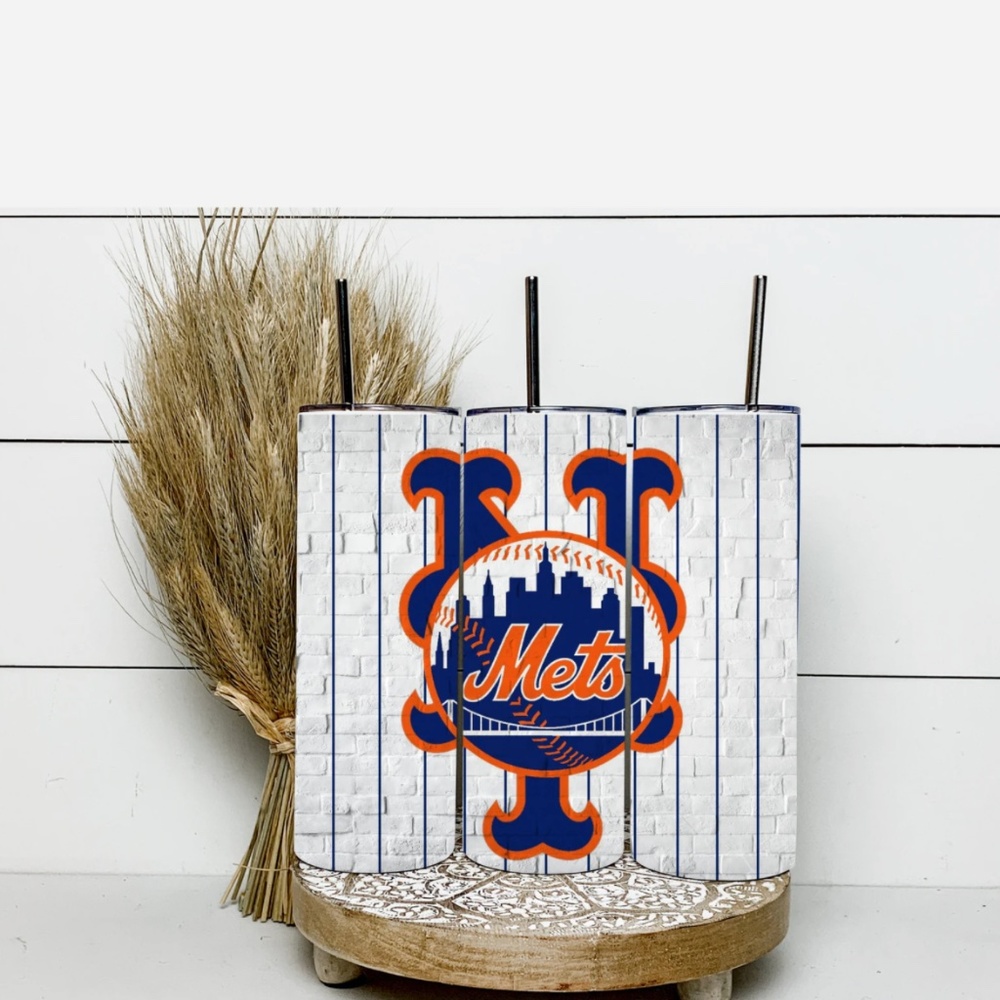 New York Mets 20 oz Skinny Inspired Tumblers.